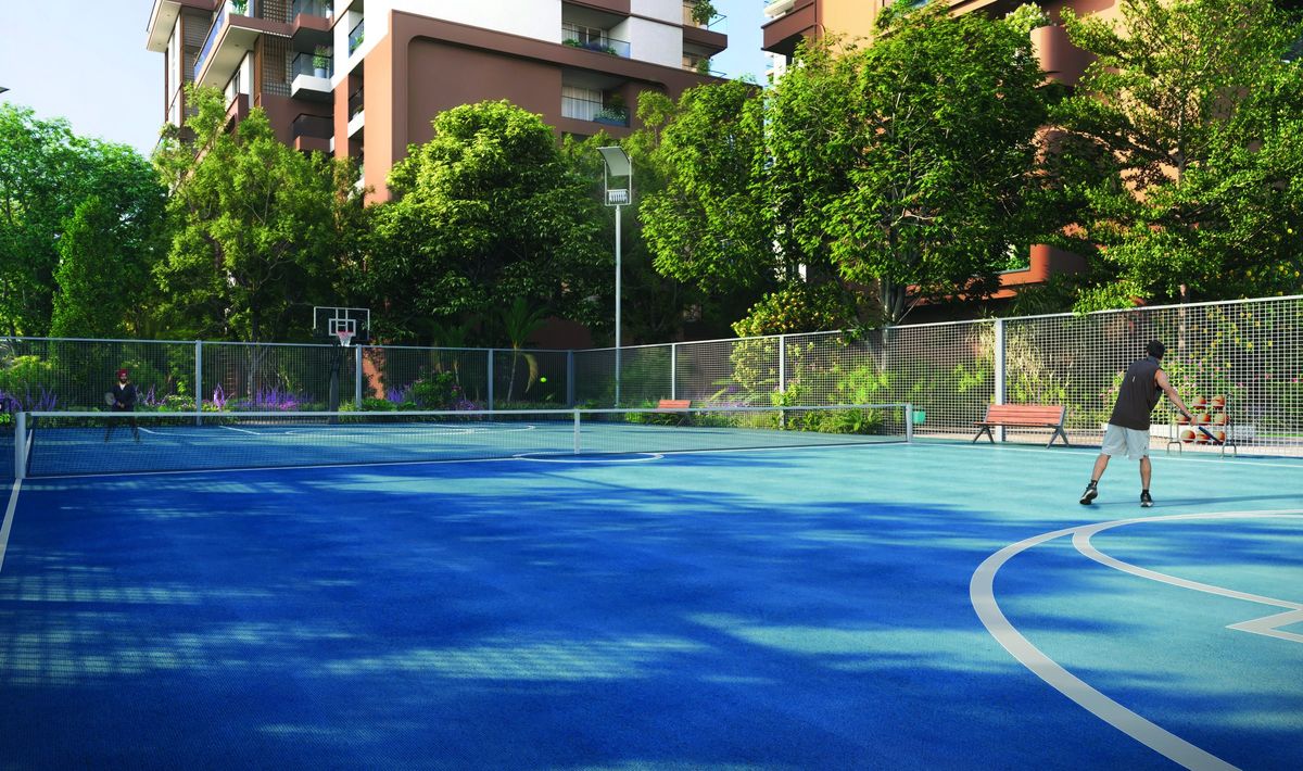 Multipurpose court at The Tiara