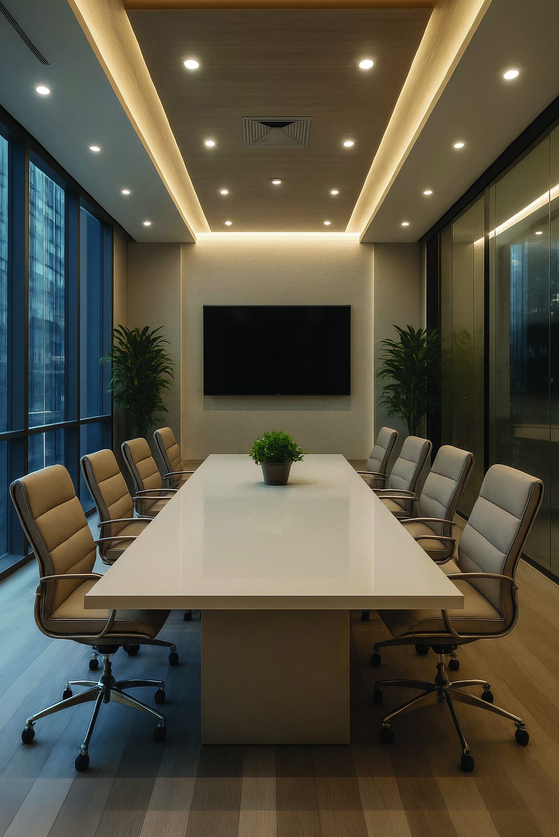 Coworking and conference space at The Tiara
