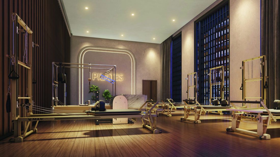 Pilates studio at The Tiara