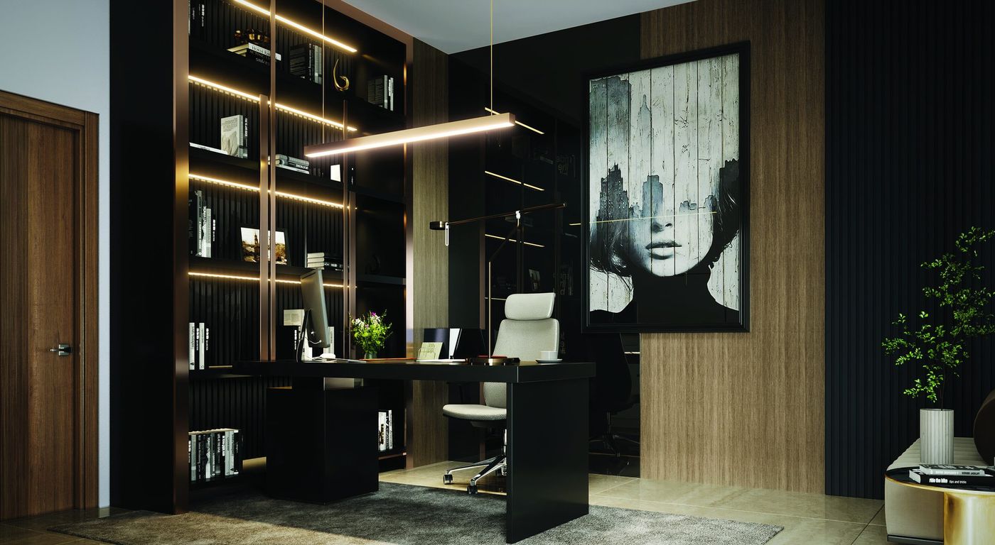 Study room at The Tiara